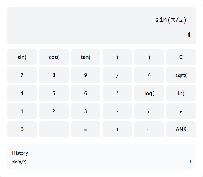 Scientific calculator functions and operations guide